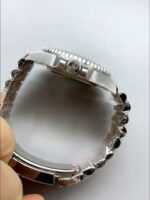 Rolex GMT Masters Super Clone Custom Ceramic Bezel Black Dial Watch - Image 7