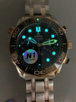 Omega Seamaster Co-Axial Master Chronograph Two Tone Steel Strap 44MM 1:1 Mirror Replica - Image 12