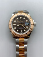 Rolex Yachtmaster 40 Everose Gold – Oyster Steel Brown Dial 1:1 Swiss Replica Watch 40MM in 904L Steel Casing - Image 2