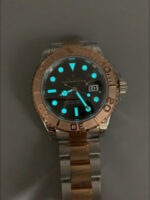Rolex Yachtmaster 40 Everose Gold – Oyster Steel Brown Dial 1:1 Swiss Replica Watch 40MM in 904L Steel Casing - Image 11