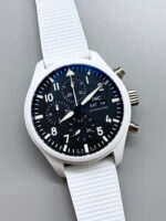 IWC Pilot’s Chronograph Top Gun Ceramic IW389105 1:1 Mirror Replica in Black Dial - Image 3