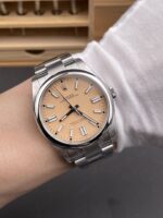 Rolex Oyster Perpetual 41mm — Cal. 3230 Movement, Khaki-Yellow Dial, 904L Steel, Top-Tier 1:1 Replica - Image 11