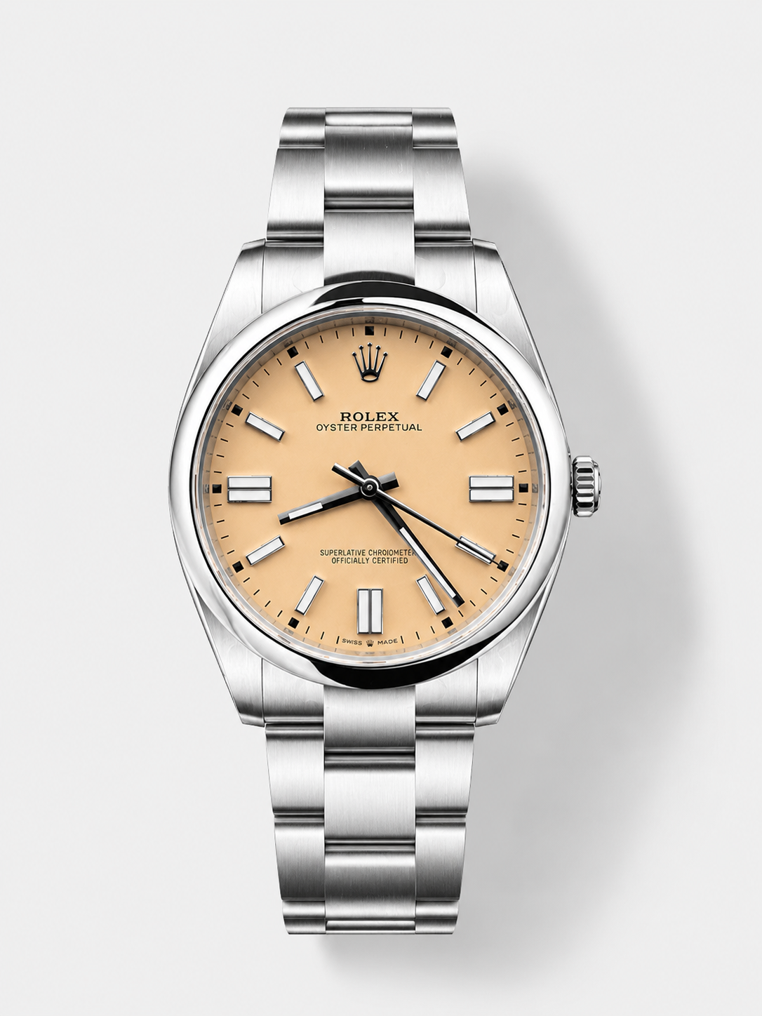 GW-C18E7519 product image Rolex Oyster Perpetual 41mm — Cal. 3230 Movement, Khaki-Yellow Dial, 904L Steel, Top-Tier 1:1 Replica - Image 1
