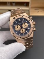 Audemars Piguet Super Clone Royal Oak Chronograph 26331OR Blue Dial Watch - Image 4