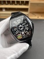 Franck Muller Vanguard Yachting V45 Stainless Steel Black Dial Swiss Replica Watch - Image 4