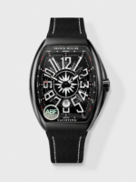 Franck Muller Vanguard Yachting V45 Stainless Steel Black Dial Swiss Replica Watch