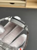 Cartier Santos De Cartier 904L Steel Green Dial Super Clone Replica 40MM Watch - Image 8