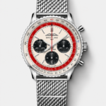 Breitling Navitimer B01 Boeing 747 Chronograph 43 White Dial – 904L Steel Casing 1:1 Mirror Swiss Replica