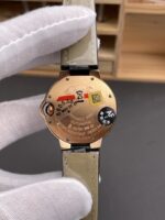 Ballon De Cartier Swiss Automatic 1:1 Mirror Quality 33MM in Rose Gold Plating - Image 5