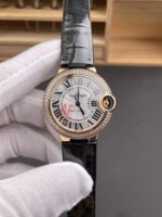 Ballon De Cartier Swiss Automatic 1:1 Mirror Quality 33MM in Rose Gold Plating - Image 3