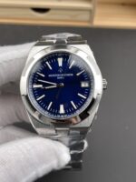Vacheron Constantin Overseas 1:1 Mirror Swiss Replica Watch in Steel Blue Dial - Image 3