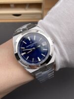 Vacheron Constantin Overseas 1:1 Mirror Swiss Replica Watch in Steel Blue Dial - Image 10
