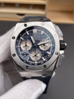 Royal Oak Offshore Chronograph 26420 Titanium Blue Dial Super Clone Watch - Image 2