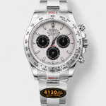 Rolex Daytona with Meteorite Dial – Cal.4130 Movement – ​​1:1 Swiss-Grade Replica – 904L Steel – Top-Tier Quality