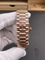 Rolex Day Date 40MM 1:1 Rose Gold in Brown Dial 1:1 Mirror Replica Watch(212 g) - Image 10