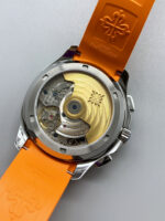 Patek Philippe Aquanaut 5968 Chronograph Steel Casing Orange Strap Watch in Swiss Automatic Movement - Image 6