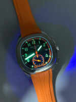 Patek Philippe Aquanaut 5968 Chronograph Steel Casing Orange Strap Watch in Swiss Automatic Movement - Image 12