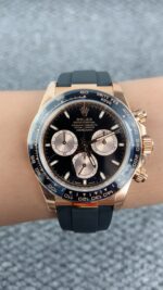 Rolex Daytona Everose Gold Original Cal.4131 Movement – 1:1 Mirror 904L Steel Watch - Image 2