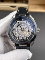 Omega Seamaster Aqua Terra 150M Worldtime Rubber Strap Swiss Replica Watch - Image 4