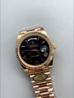 Rolex Day Date Super Clone Brown Dial 40MM 220 Grams Swiss Replica watch - Image 3
