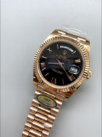 Rolex Day Date Super Clone Brown Dial 40MM 220 Grams Swiss Replica watch - Image 4
