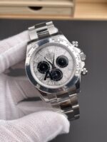 Rolex Daytona with Meteorite Dial – Cal.4131 Movement – ​​1:1 Swiss-Grade Replica – 904L Steel – Top-Tier Quality - Image 3