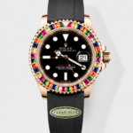 Rolex Yachtmaster 116695 Everose Gold Diamonds Cal.3235 Swiss 1:1 Ultimate 904L Steel Watch