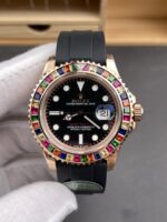 Rolex Yachtmaster 116695 Everose Gold Diamonds Cal.3235 Swiss 1:1 Ultimate 904L Steel Watch - Image 3