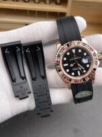 Rolex Yachtmaster 116695 Everose Gold Diamonds Cal.3235 Swiss 1:1 Ultimate 904L Steel Watch - Image 5