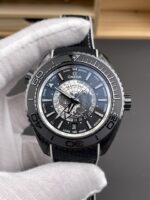 Omega Super Clone Planet Ocean 600M Worldtimer Ceramic Swiss Replica Watch - Image 3