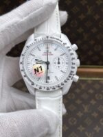 Omega Speedmaster Super Clone White Side of the Moon Ceramic Casing Watch - Image 2