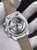 Omega Speedmaster Super Clone White Side of the Moon Ceramic Casing Watch - Image 7
