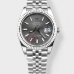 Rolex Datejust 126334 41MM ETA3235 72 Hours Power Grey Dial Oyster 1:1 Mirror Replica