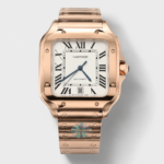 Cartier Santos De Cartier XL 1:1 Rose Gold Casing Swiss Replica Watch 40MM