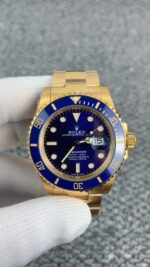 Rolex Submariner 41MM Date Ceramic Gold m126618lb – Replica 1:1 Mirror – Ultimate 904L Steel Watch - Image 2