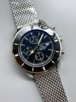 Breitling SuperOcean Heritage II 44MM Black Dial Swiss Replica Watch - Image 4