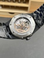 Audemars Piguet Royal Oak Perpetual Calendar Super Clone Black Ceramic Replica Watch - Image 5