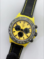 Rolex Cosmograph Daytona DiW BUMBLEBEE Edition Carbon Fiber Watch – Cal.4130 Movement - Image 3