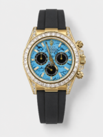 Rolex Daytona Super Clone 126518LN Yellow Gold Turquoise Dial Original Cal.4131 Movement