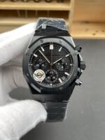 Royal Oak Chrono 26240 Black Ceramic Super Clone Watch - Image 3