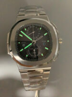 Patek Philippe Nautilus 5990/1A 904L Steel Case in Black Dial – 1:1 Mirror Replica - Image 10