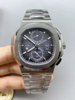 Patek Philippe Nautilus 5990/1A 904L Steel Case in Black Dial – 1:1 Mirror Replica - Image 2
