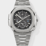 Patek Philippe Nautilus 5990/1A 904L Steel Case in Black Dial – 1:1 Mirror Replica
