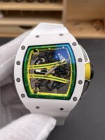 Richard Mille Super Clone RM61-01 White Ceramic Casing Strap Swiss Replica Watch - Image 2