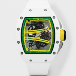Richard Mille Super Clone RM61-01 White Ceramic Casing Strap Swiss Replica Watch