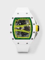 Richard Mille Super Clone RM61-01 White Ceramic Casing Strap Swiss Replica Watch