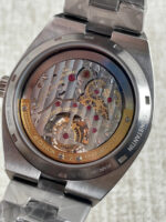 Vacheron Constantin Overseas Tourbillon Stainless Steel in Blue Dial Gold Strap 1:1 Mirror Replica - Image 4