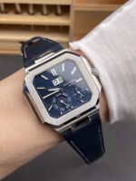 Patek Philippe Cubitus 5822 904L Steel Casing Blue Dial Swiss Replica Watch - Image 10