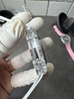 Richard Mille Super Clone RM67-02 Sapphires Casing Watch White Rubber Strap - Image 8