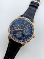 AP CODE 11.59 26393 Rose Gold Chrono Blue Dial Super Clone Watch - Image 4